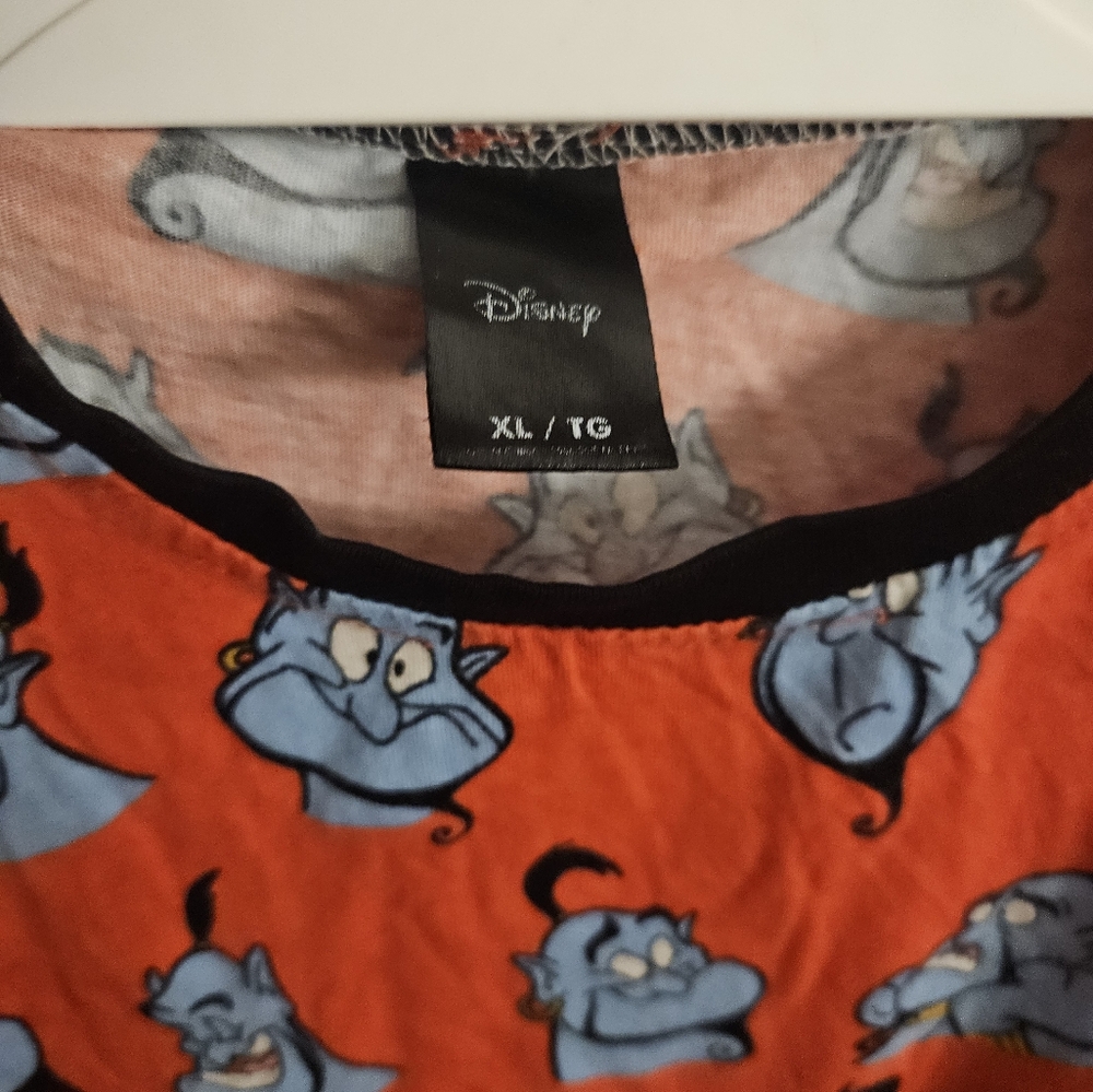 DISNEY'S ALADDIN GENIE ALL OVER PRINT T-SHIRT - Picture 3 of 4